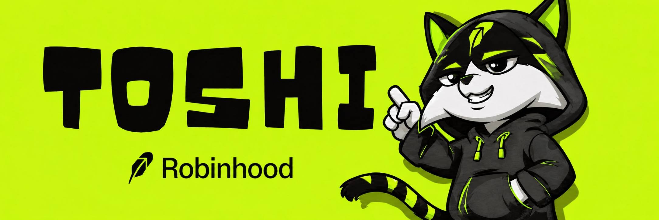 $TOSHI on Robinhood